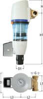 Druckreduzier-Feinfiltergruppen NUSSBAUM Aquapro Redfil
