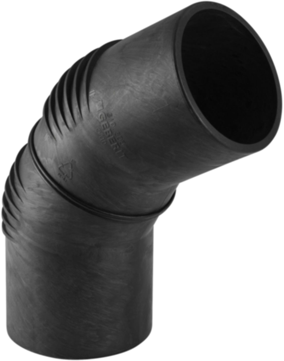 Bogen 60° d 90mm 308.600.14.1 - Geberit-PE-Silent-Formstücke