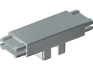 T-Stück für Rohr 40/20/2 mm geschliffen, CNS 1.4301 EN 10088 137217 - INOXTECH-Handlauf-/Geländer-System