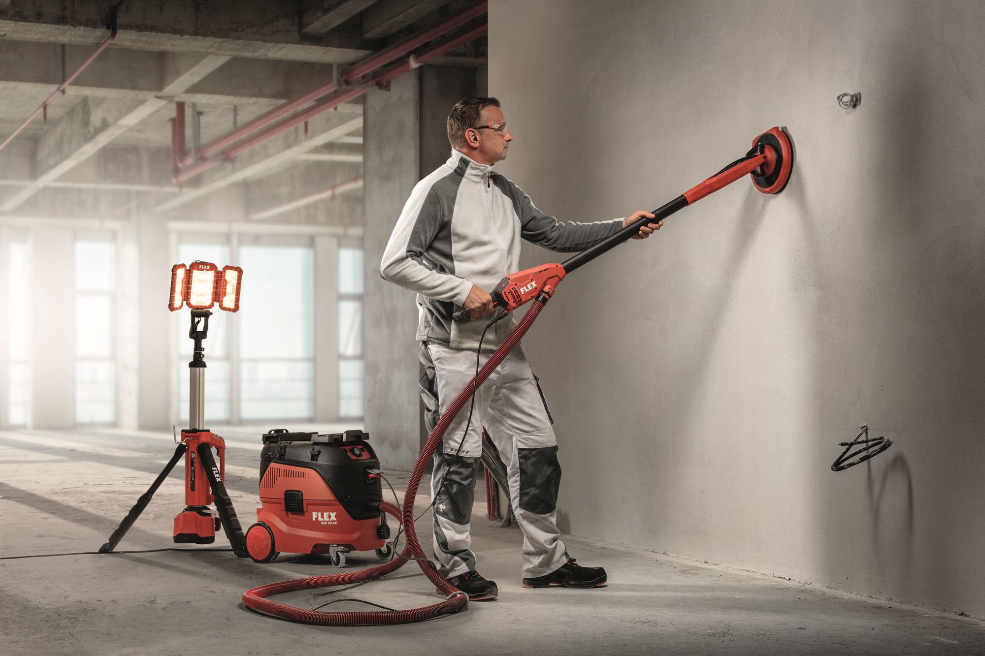 FLEX Wand- und Deckenschleifer GE 6 R-EC 500W , 230V , Ø225mm , 5m kabel - Diverse Anbieter