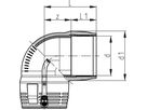 ELGEF Winkel 90° PN 16 d 200mm 753 101 819 - ELGEF Plus Elektroschweissfittinge