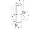 Abscheider f.Mikrobl./Schlamm ZKTMI G 11/4 - Pneumatex Luft- / Schlammabsch. Messing