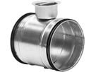 Regulierklappe 100mm DSU-V ohne Dichtung - Spiralfalzrohre und Zubehör System Safe