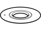 Teller Chromstahl, PVC beschichtet 152.329.00.1 - Geberit-PE-Formstücke