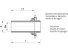 PE-Anschweissende,Baio PE100 S5 4520 DN 100 / d 110mm - Hawle Armaturen