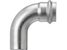 Industry-Bogen 90° 1 Muffen 28mm 80301.25 - Optipress-Industry Formstücke