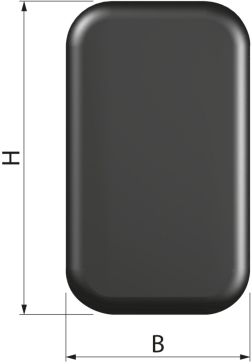 Abschlusskappen RD 2 50502 für Schiene R2/3 und Konsolen R2/3 - Flamco-Rohrschellen