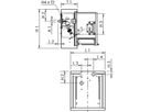Wandaufputzschränke Mini Tresor 212 09 1x230V, Auslaufventil - Kemper Armaturen