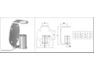 Pfostenhalter runde Form 42.4 mm geschliffen 1.4301 - INOXTECH-Handlauf-/Geländer-System