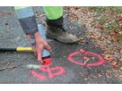 SOPPEC Markierspray Fluo TP rot fluoreszierend, 500 ml, schnell trocknend - Gartenbauwerkzeuge