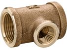 T-Stück red. 8130 3/4"- 3/4"- 1/2" - Rotguss-Gewindefittings