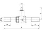 PE-Einschweiss-Kugelhahn für Gas 6895 DN 80 / d 90mm - Hawle Armaturen