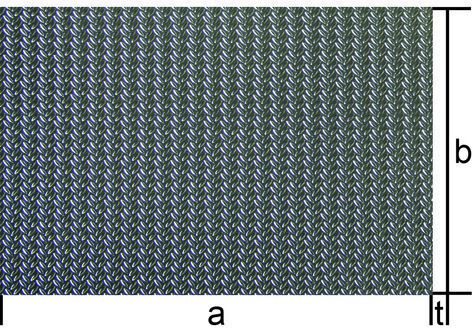 AIMg3 H22, Abkantqualität 1250/2500/2.0/2.5 mm - Aluminium Gerstenkornbleche, EN AW-5754