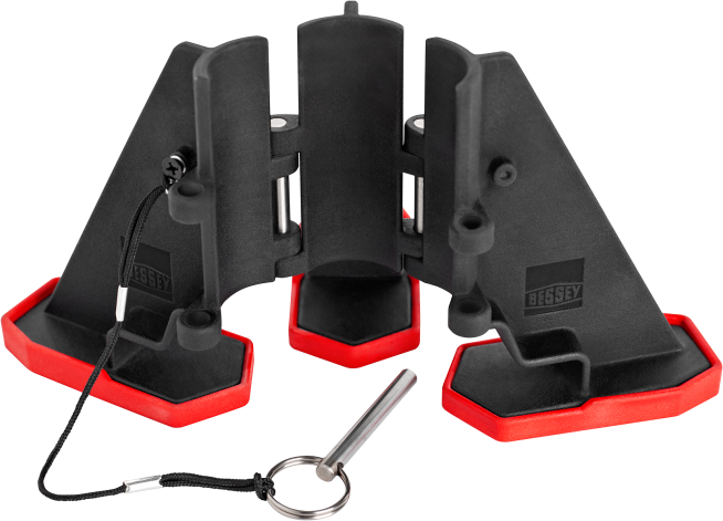 BESSEY kleines Baustativ STE-KBS Spannbereich 170- 390mm, Tragkraft bis 180kg - Bauwerkzeuge