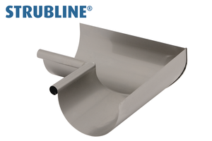 Rinnenwinkel innere 250 mm 141 gefalzt/gelötet "Strubline" - MattpluS Spenglereihalbfabrikate