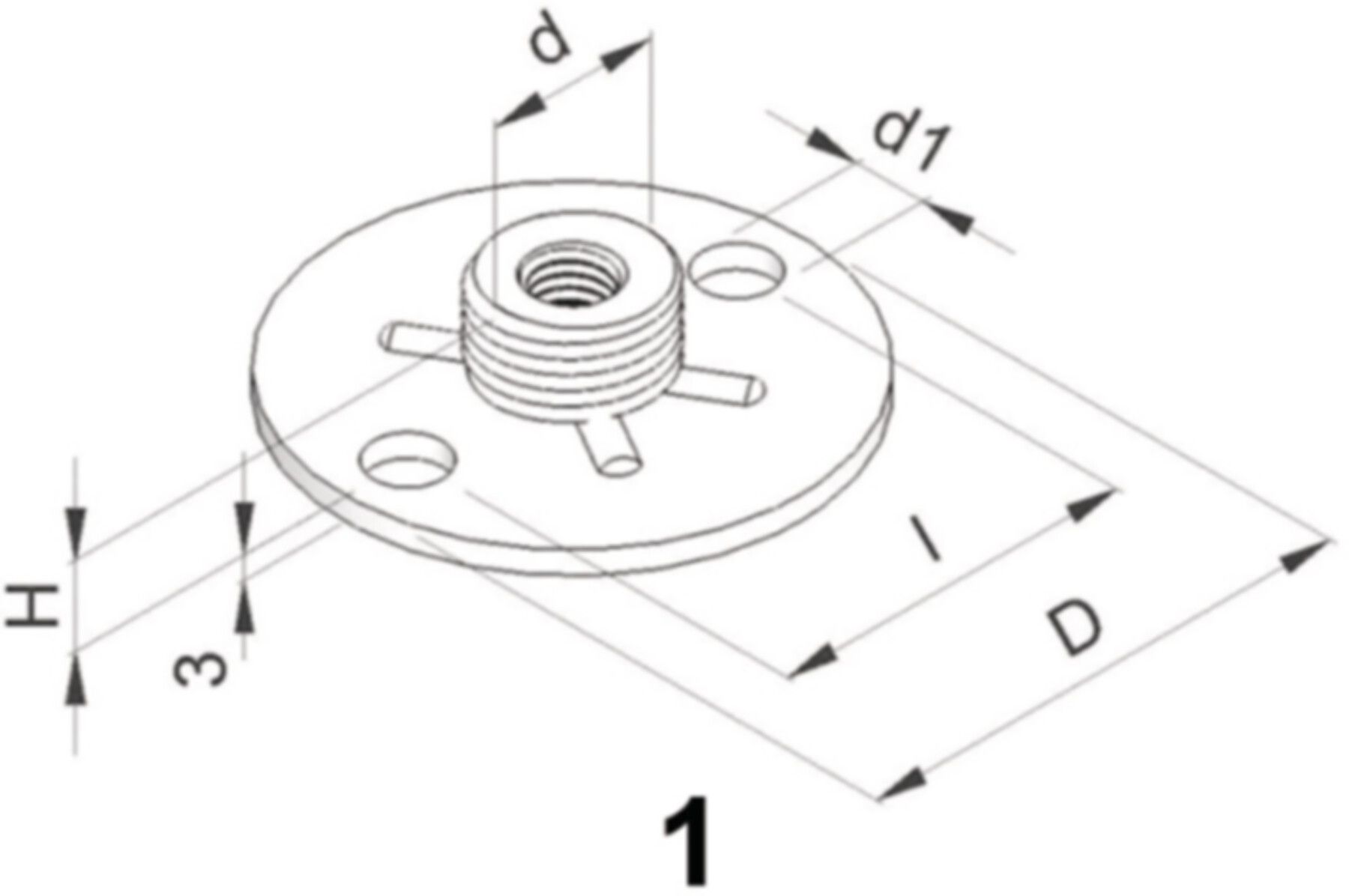 Grundplatten rund SCHÄNIS
