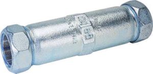 Kupplung egal lang, für Stahlrohre Typ OL 1/2" - Gebo-Kupplungen