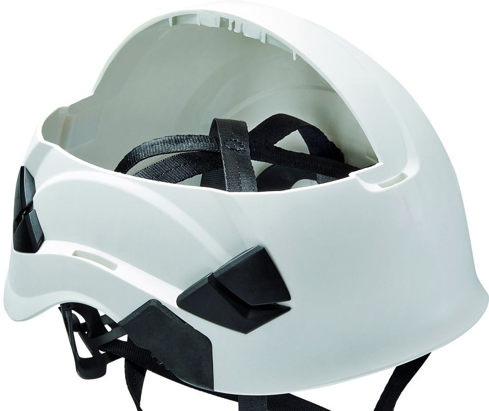 Schutzhelm PETZL VERTEX VENT, 53-63cm Weiss, DUAL-Kinnband, Centerfit, Flip&Fit, 490gr. - Arbeitsschutz