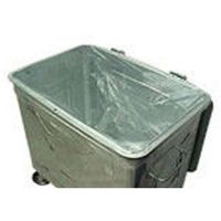Einlagesäcke zu 800 l Stahlcontainer durchsichtig und sehr reissfest, 1260x600x1530 - Container