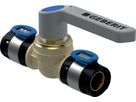 FlowFit Kugelhahn 40mm 619.854.00.1 mit Betätigungshebel - Geberit Systemventile / Armaturen