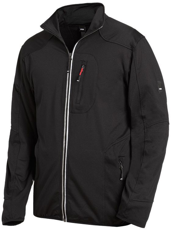 FHB RALF Jersey-Fleece-Jacke schwarz Gr. M - Textilien