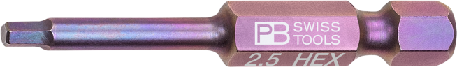 PB Bit Inbus® PB E6-210/2.5 - Schrauben, Mischen