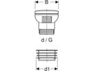 Rohrbelüftungsventil GRB 50 für PE 50mm-11/2" f/Rohre 32-63mm 359.900.00.1 - Geberit-Dämmung / Brandschutz