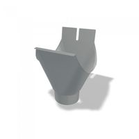PREFA Rinnenkessel 250/60 mm P.10 Hellgrau - PREFA Dachentwässerungssysteme