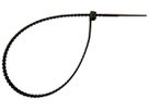 FORTEC Kabelbinder, schwarz Easy Turn, 360 x 8.0mm - Kabelbinder PA