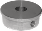Rohrk Vollmat gerad m. Fase/ Q-geb M6 Rohr 42.4/ 12 mm geschl. 1.4301 - INOXTECH-Handlauf-/Geländer-System
