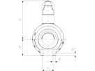 COOL-FIT Kugelhahn Typ 546 handbet. 90mm beidseitig Stutzenfitting 138 546 313 - GF COOL-FIT 2.0