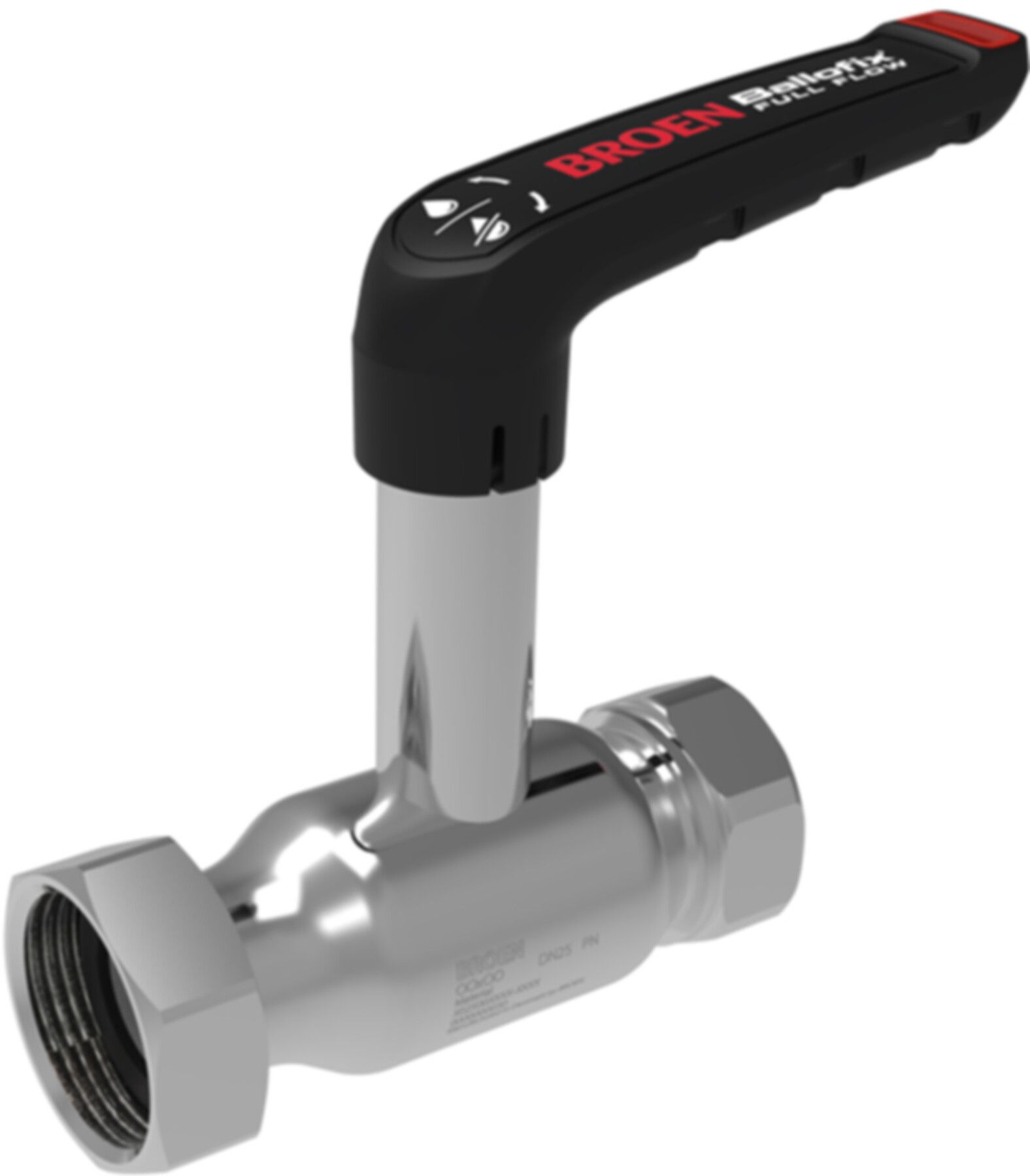 Kugelhahnen lange Spindel Ballofix Fullflow BF122011