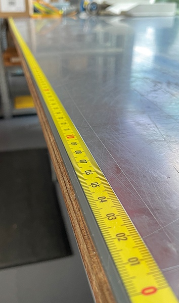 MASC Metall-Massband selbstklebend 6m , Skala rechts nach links - Spenglerwerkzeuge