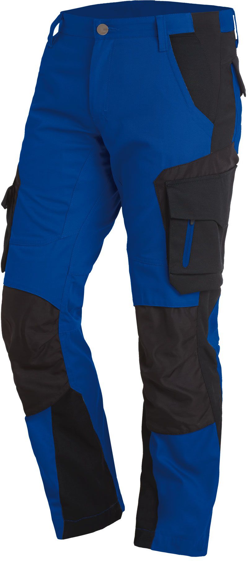 FHB FLORIAN Arbeitshose royalblau-schwarz Gr. 88 - Textilien