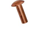 Flachrundniete Kupfer BN127 DIN674 6x16 - Bossard Schrauben