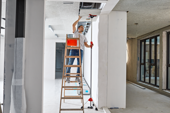 BESSEY Deckenstativ STE Passend zu STE-DS, AussenØ des Innenrohrs 25&28mm - Winkelmessen