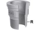 Einlegeteil 371 V 3/4" 770 371 205 - GF verz. Tempergussfittings