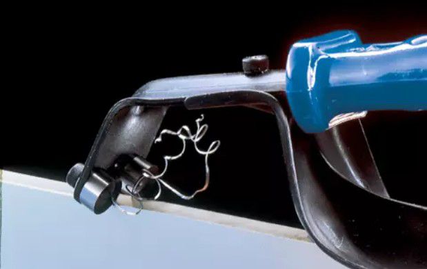 NOGA Blechentgrater, mit Handschutz DB1000, für Bereich 0-12.0mm - Metallbauwerkzeuge