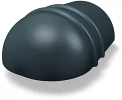 PREFA Gratreitervorkopf glatt 02 P.10 Anthrazit 110320 - PREFA Dachsysteme