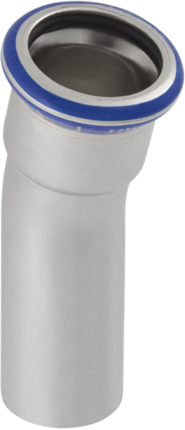 Bogen 15° m/Steckende 88.9mm 36119 - Mapress-Sanitär-Supersize-Formstücke