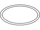 Rundschnurring d 90mm 367.988.00.1 zu Anschlussgarnitur PE/Silent ab 1970 - Geberit Werkzeuge und Zubehör