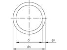 PE100 S5 PN 16,Industrie,Rolle à 50m d 40 x 3,7mm / 11/4" - PE100 Rohre in Rollen