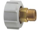 Messing Adapter mit AG 7270 d 63mm- 1 1/4" - Plasson-Klemmfittinge