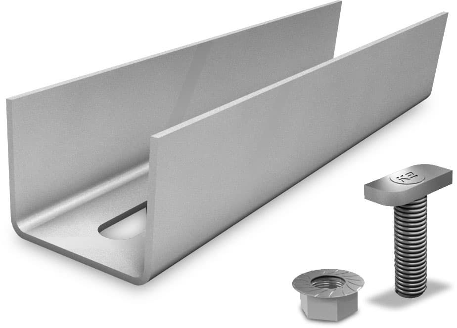 Schienenverbinder Set SolidRail Medium und Alpin K2 1004109 - K2 Unterkonstruktionen