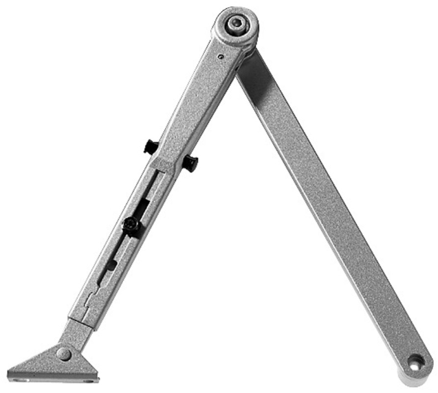 GEZE Feststellgestänge silber, mit Feststeller zu TS 2000V+TS 4000 - Türöffner, Türschliesser, Türfeststeller