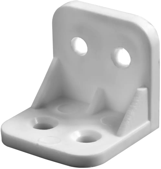 Hettich Kunststoff-Winkel Kunststoff weiss, 30 x 30 x 30mm - Diverse Möbelbeschläge und Zubehör