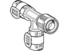 T-Stück 16mm-16mm-1/2" 620.780.00.1 mit MasterFix - Geberit FlowFit-Rohre/Formstücke