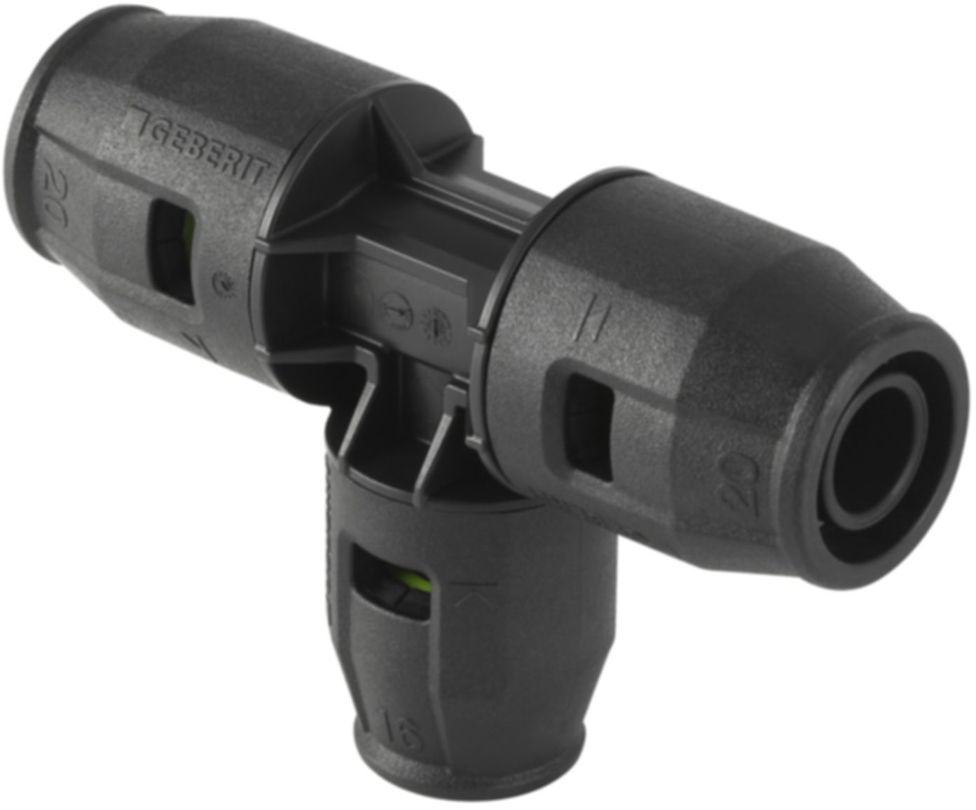 T-Stück red. 25-20-20mm 652.317.00.1 - Geberit-Push Fit-Formstücke
