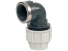 Winkel 90° mit IG 7150 d 40mm - 1 1/4" - Plasson-Klemmfittinge