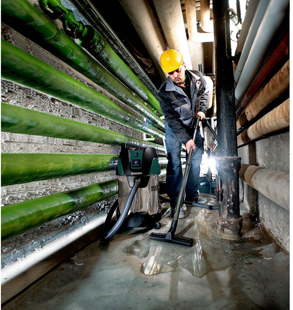 Nass- und Trockensauger ASA 30 L PC INOX 30l, 1250W, Schlauch 32mm x 7.5m, 9.6kg - Metabo Elektrowerkzeuge